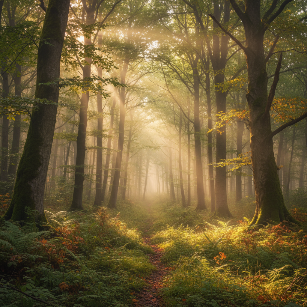Pristine forest where our honey comes from